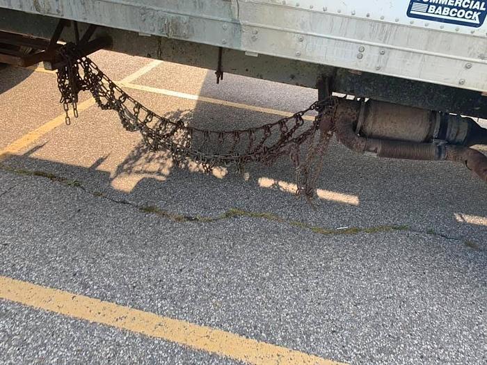 Used 2008 international 4600 series 30 foot REEFER ONLY $12,995