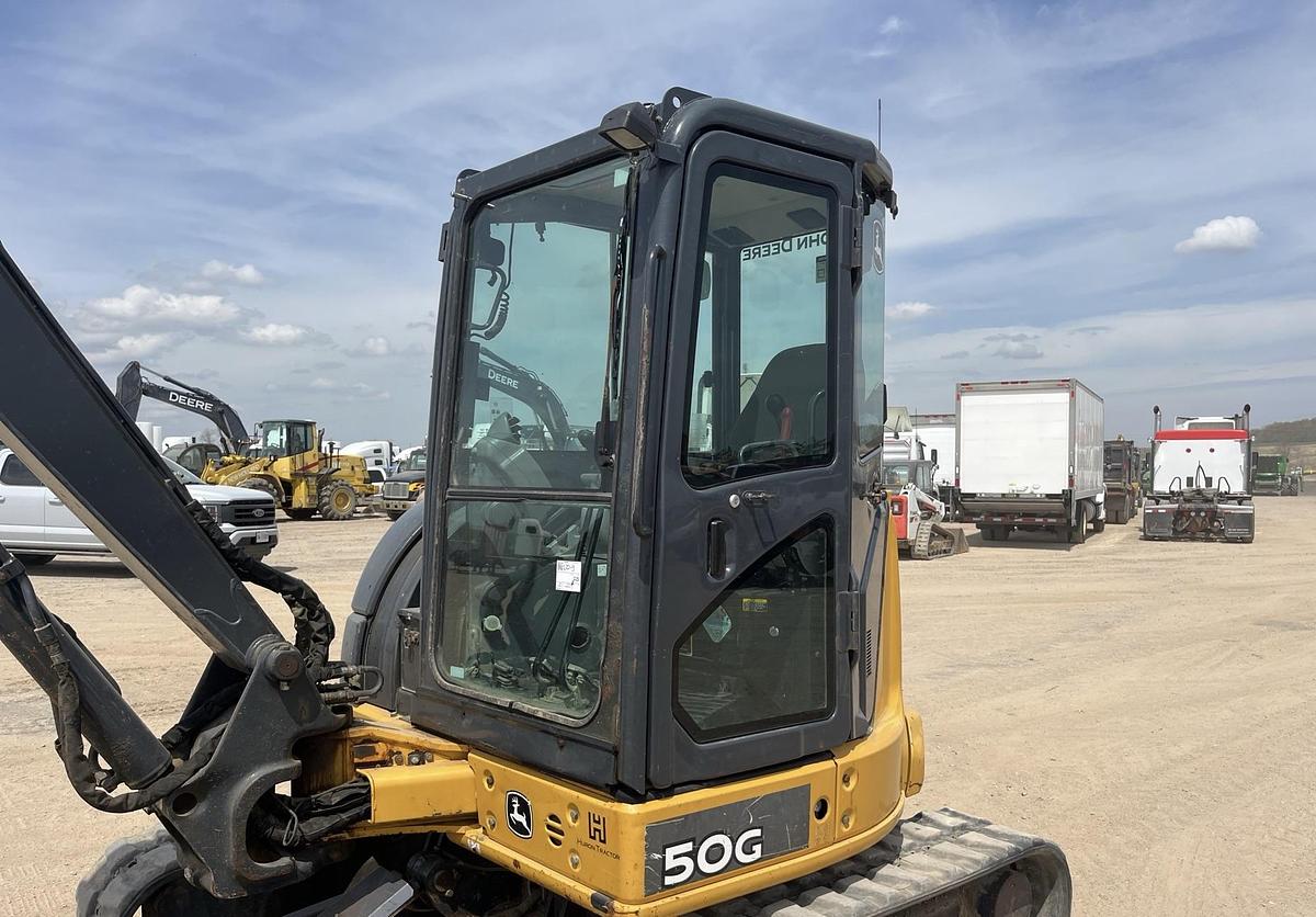 Used 2018 John Deere 50G Mini Excavator