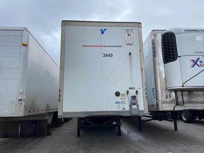 Used 2020 VANGUARD 53' Dry Van Plate Trailer