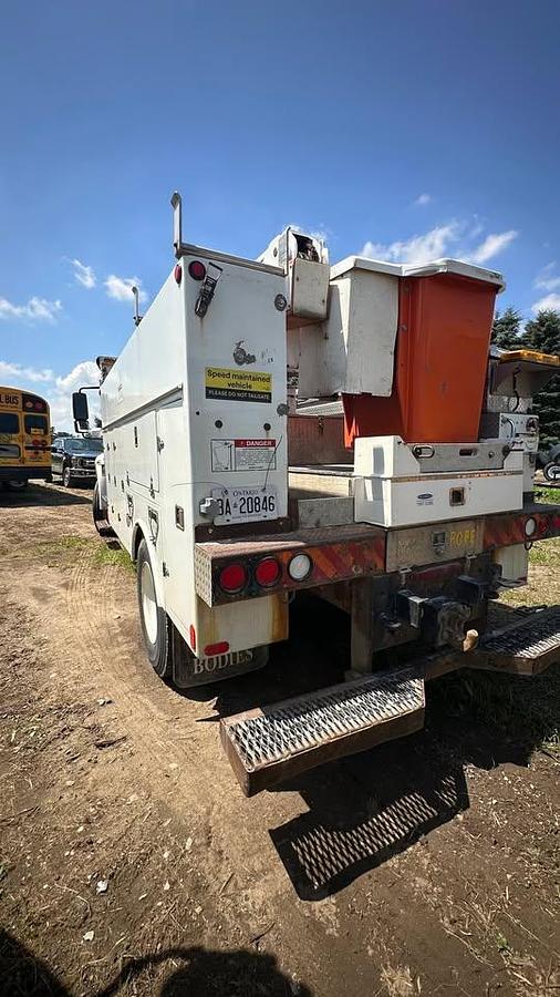 Used 2014 International 4400 SBA Durastar 4x2 Extended Cab Bucket Truck posi-plus 200-42a 42 ft