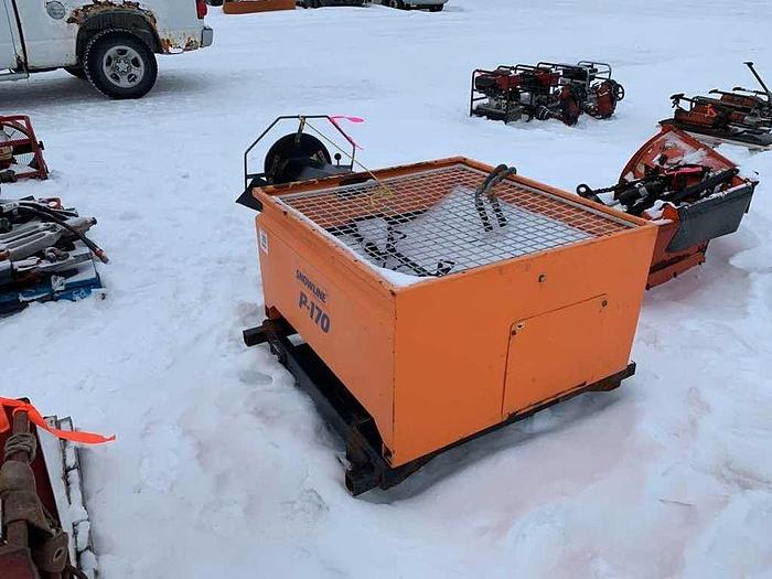 Used 2016 SNOWLINE P170 HYDRAULIC SANDER. $1995. hydraulic powered