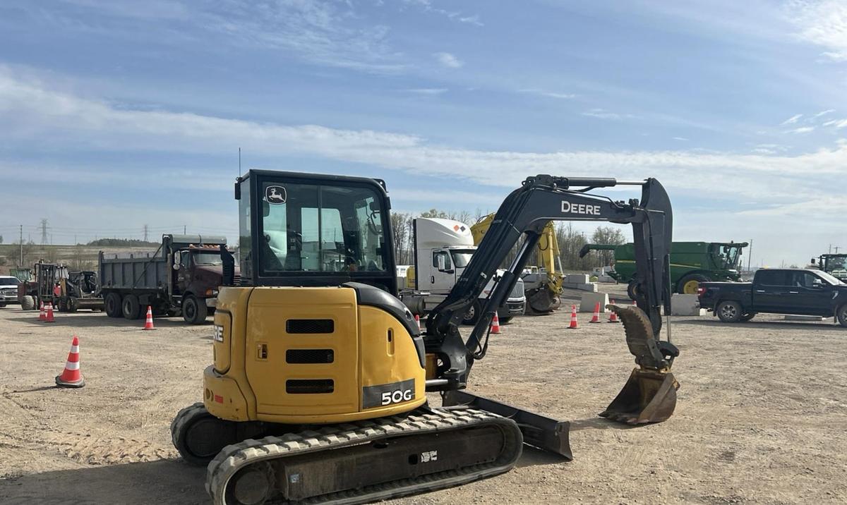 Used 2018 John Deere 50G Mini Excavator