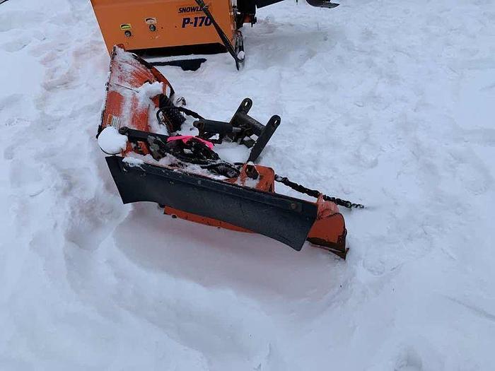 Used 2014 KUBOTA 6' V PLOW model v5291 ONLY $2,150. READY TO PLOW!!!