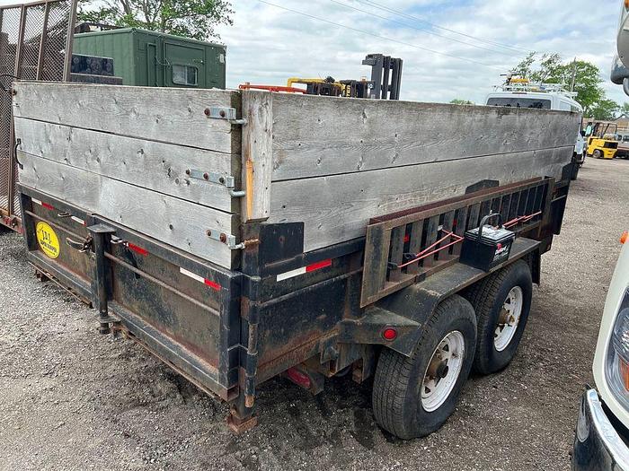 Used 2008 JNJ DUMP TRAILER 6 foot by 12 foot heavy duty $6,750