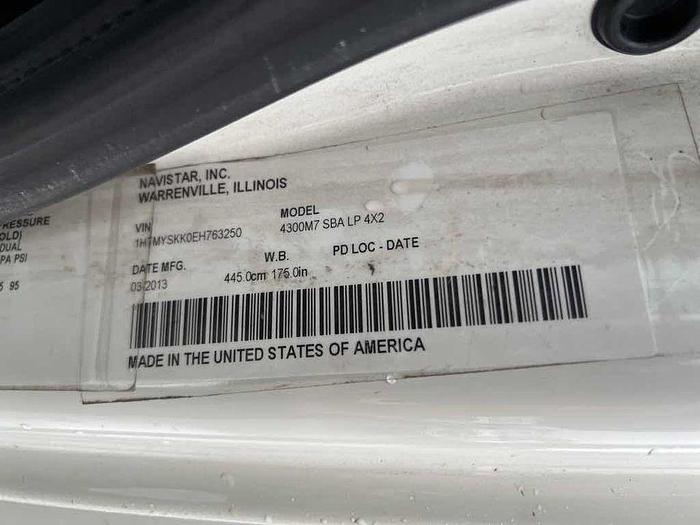 Used 2014 INTERNATIONAL 4300 LP PARTY BUS hydraulic brakes auto,