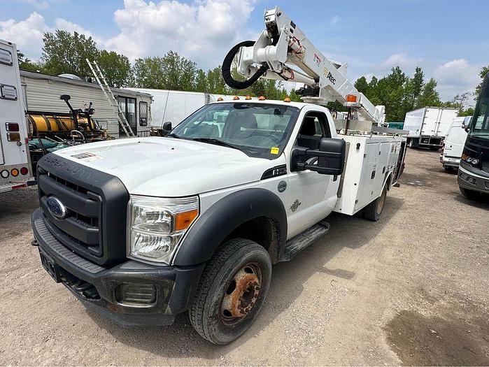 Used 2013 Ford F-550 XL Ford 4x2 Bucket Truck Altec at37g 37ft