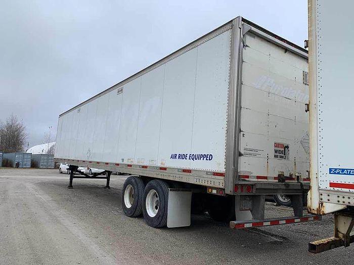 Used 2007 Trailmobile Utility 53 foot Dry van tandem rear roll up