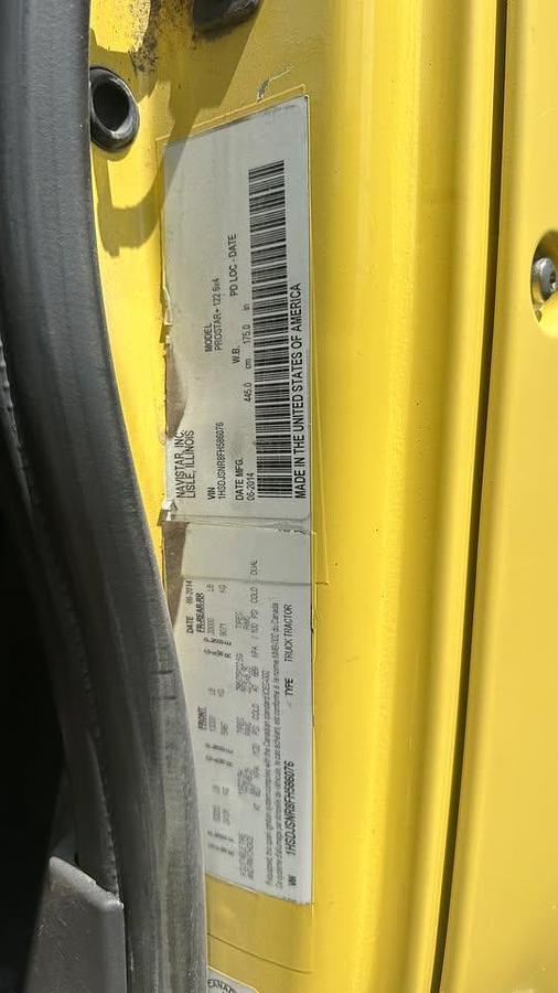 Used 2015 International Pro Star Semi truck