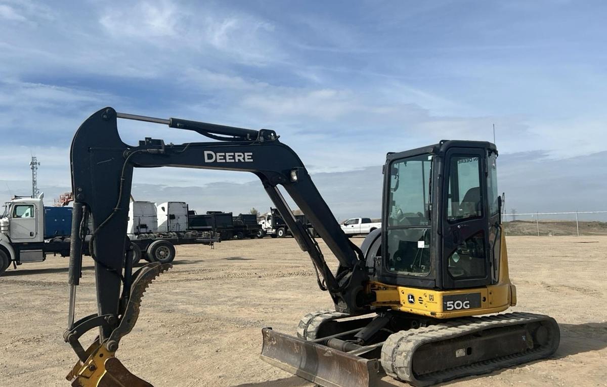 Used 2018 John Deere 50G Mini Excavator