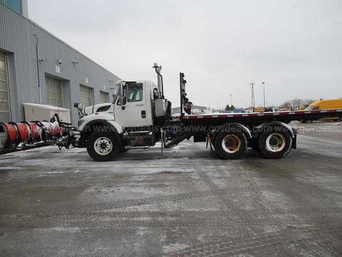 Used 2009 International 7400 Plow Truck w\Viking Flat Deck ONLY $134