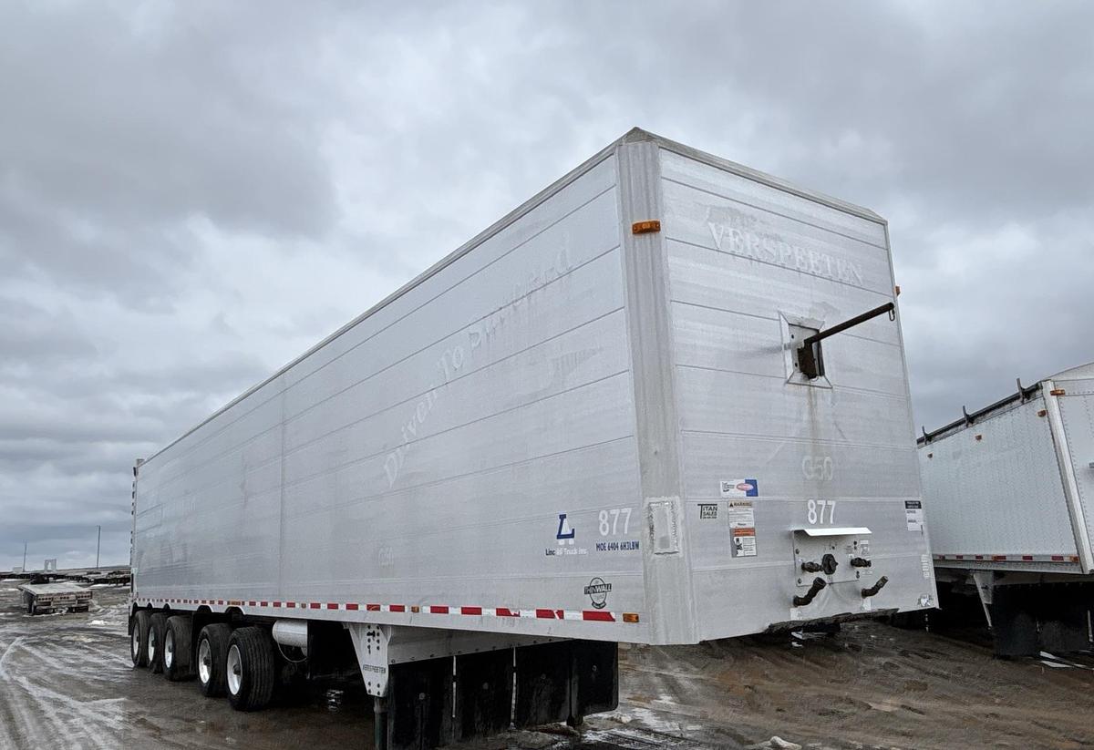 Used 2011 Titan 53 ft 5/Axle Moving Floor Trailer