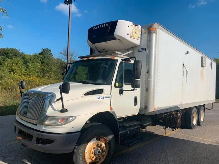 Used 2008 international 4600 series 30 foot REEFER ONLY $12,995