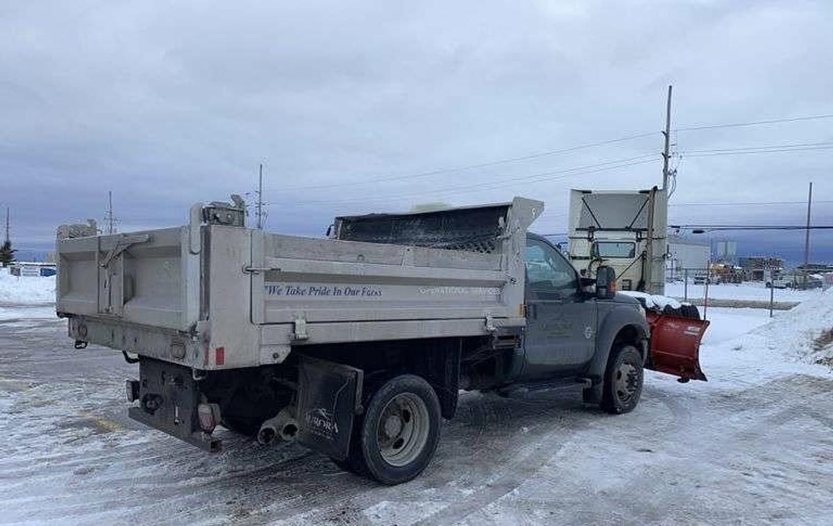 Used 2015 Ford F-450 Super Duty S/A Plow Dump Truck 4X4