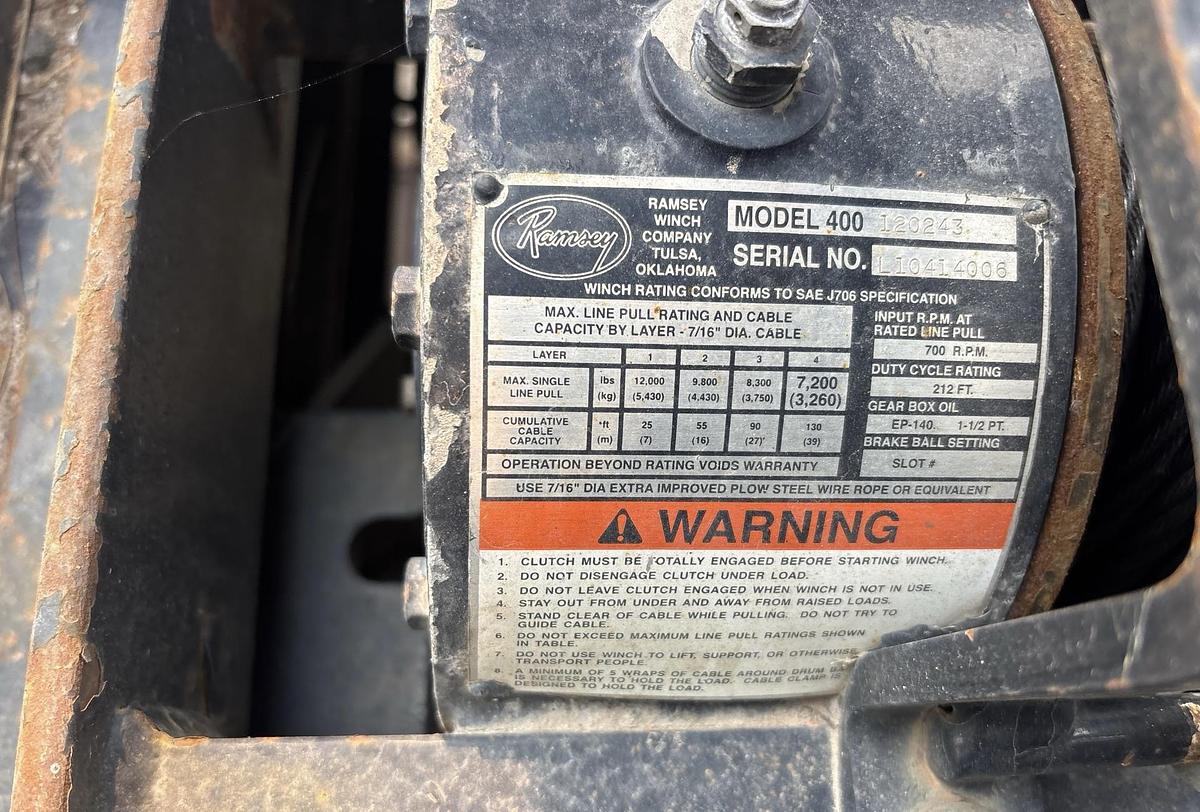 Used 2015 International 4300 4x2 rollback truck