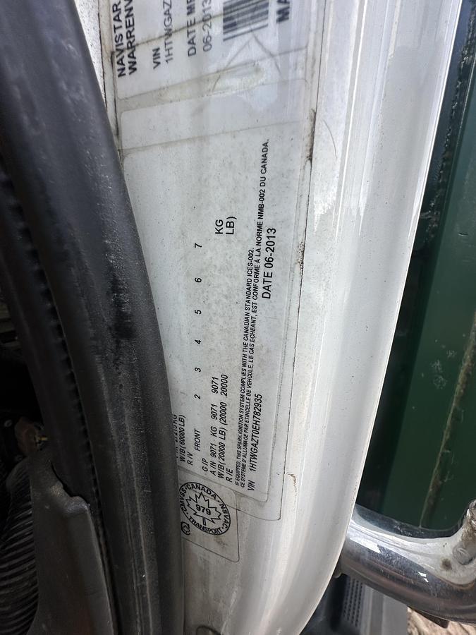 Used 2014 International 7400 Plow Truck