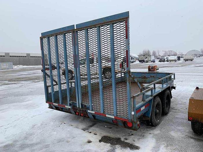 Used 2002 JC TRAILER 14X7 EQUIPMENT FLOAT