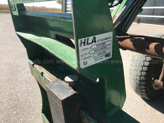 Used 2008 John Deere 3320 Tractor/Loader Mower, Bucket, Forks, 3 P.H.