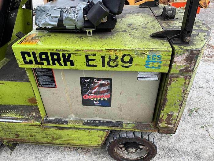 Used 1994 CLARK ECS30 ELECTRIC FORKLIFT everything works only$3500