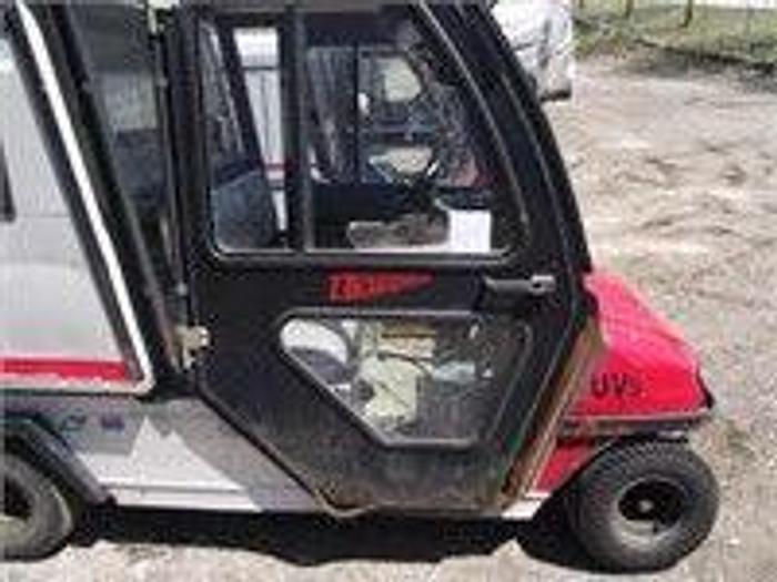 Used 2009 Club Car Electric UTV-Red HEATED CAB ONLY $9995