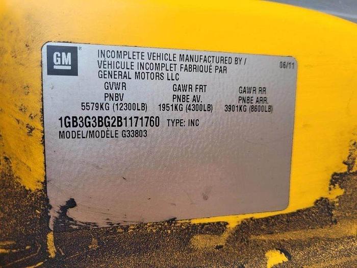 Used 2011 Chevrolet G3500 Express school bus 21 passenger