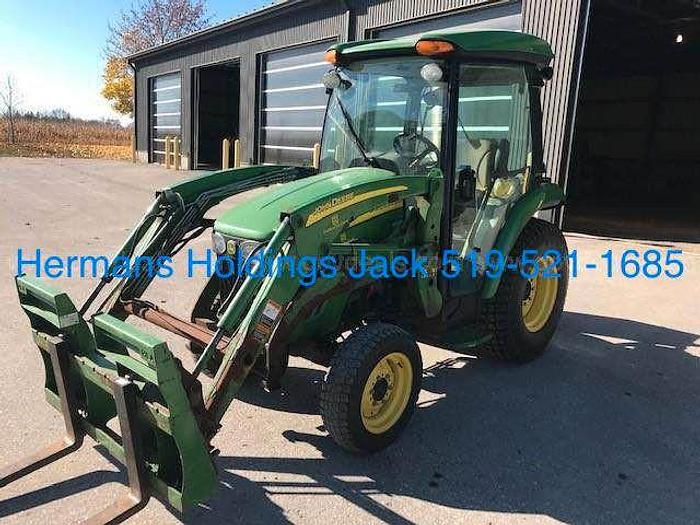 Used 2008 John Deere 3320 Tractor/Loader Mower, Bucket, Forks, 3 P.H.