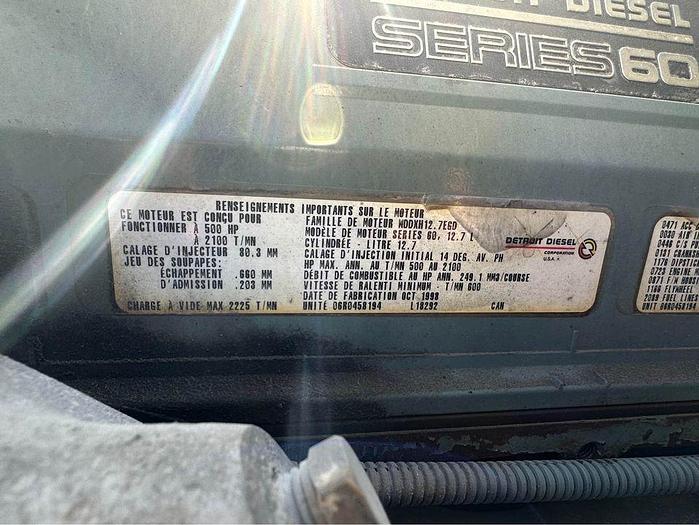 Used 1999 INTERNATIONAL 9400 SERIES PRE emisions 500hp detroit