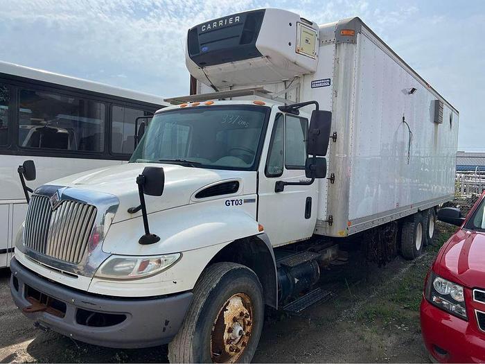 Used 2008 international 4600 series 30 foot REEFER ONLY $12,995