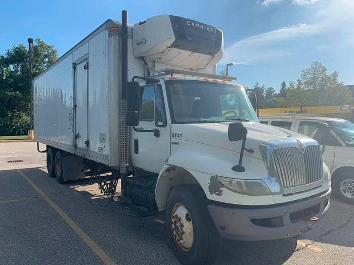 Used 2008 international 4600 series 30 foot REEFER ONLY $12,995