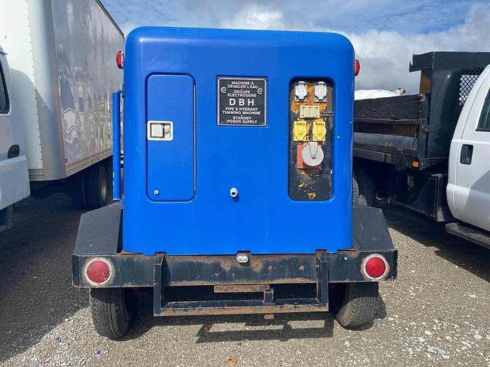Used 1987 D-B-H Standby Generator JOHN DEE re diesel single phase