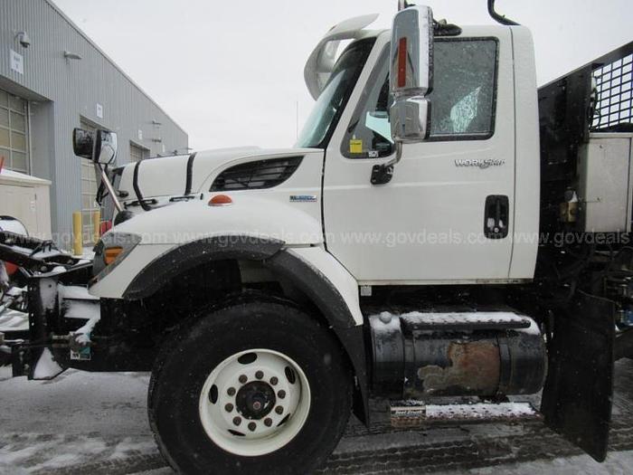 Used 2009 International 7400 Plow Truck w\Viking Flat Deck ONLY $134