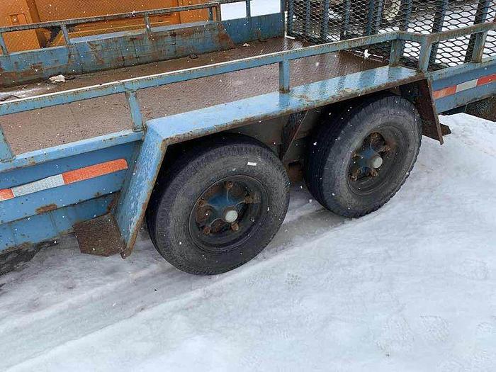 Used 2002 JC TRAILER 14X7 EQUIPMENT FLOAT