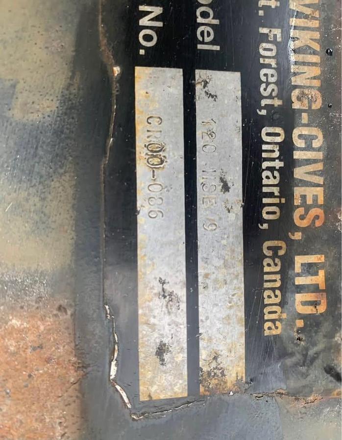 Used 2008 VIKING-CIVES ONE WAY snow plow