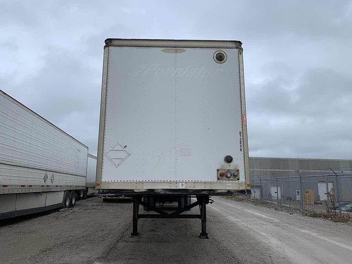 Used 2007 Trailmobile Utility 53 foot Dry van tandem rear roll up