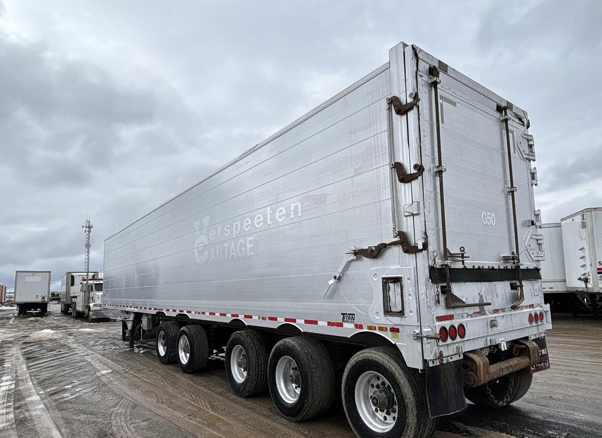 Used 2011 Titan 53 ft 5/Axle Moving Floor Trailer
