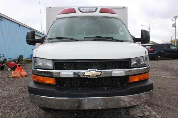 Used 2016 Chevrolet Express Commercial Cutaway 3500 Diesel Ambulance