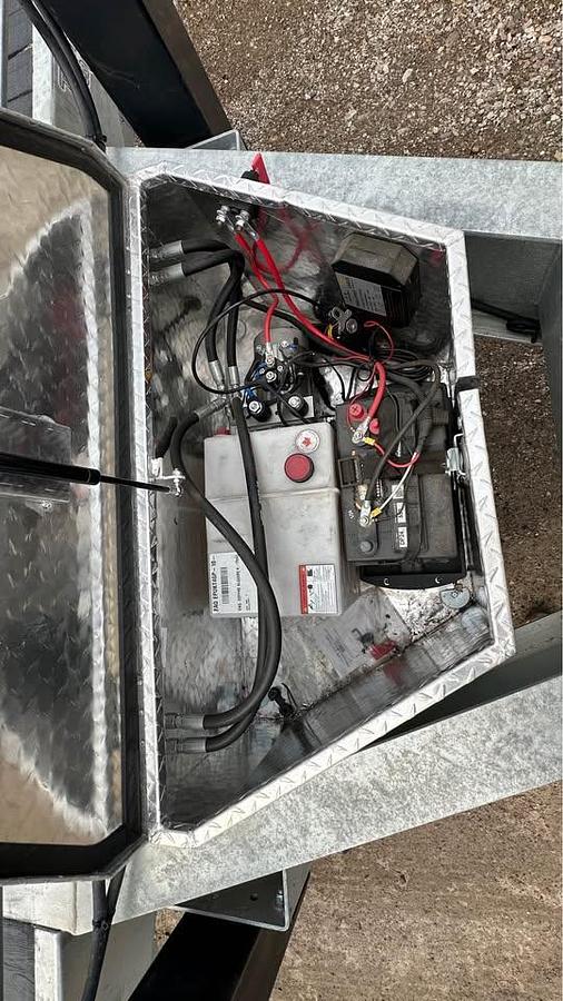 Used 2024 K-Trail Tag 30 36ft Tandem Axle equipment trailer galvanized fra