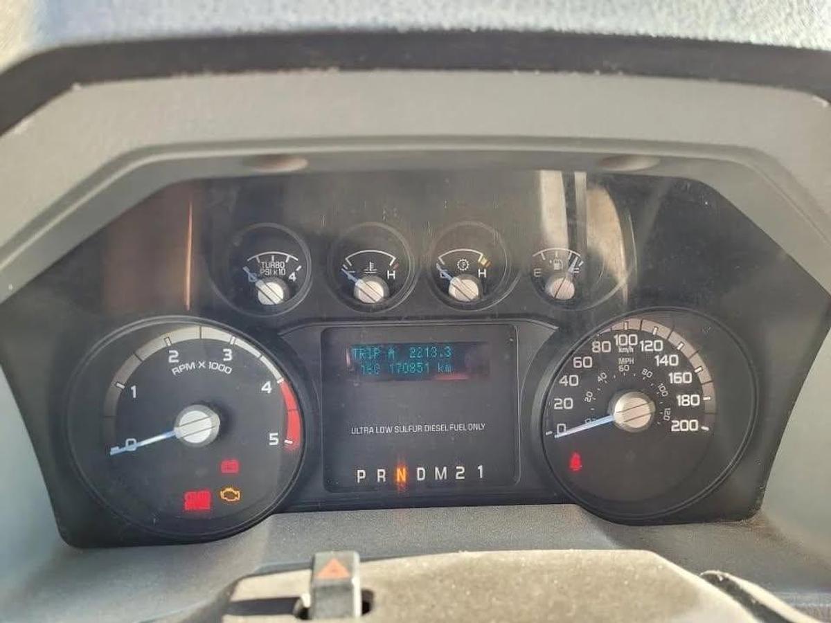 Used 2012 Ford F550 XL SD S/A refuse truck