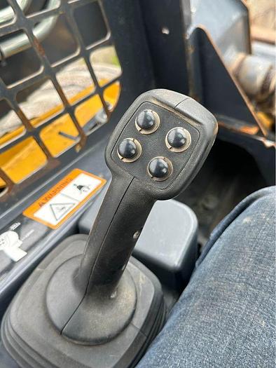 Used 2015 John Deere 326E Skid Steer high flow, 2 speed transmission