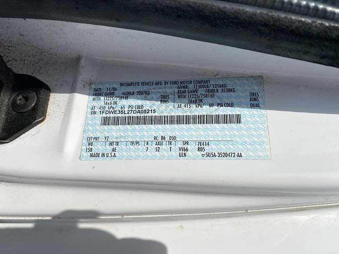 Used 2007 Ford Econoline E350 Super Duty v8 gas 16' box