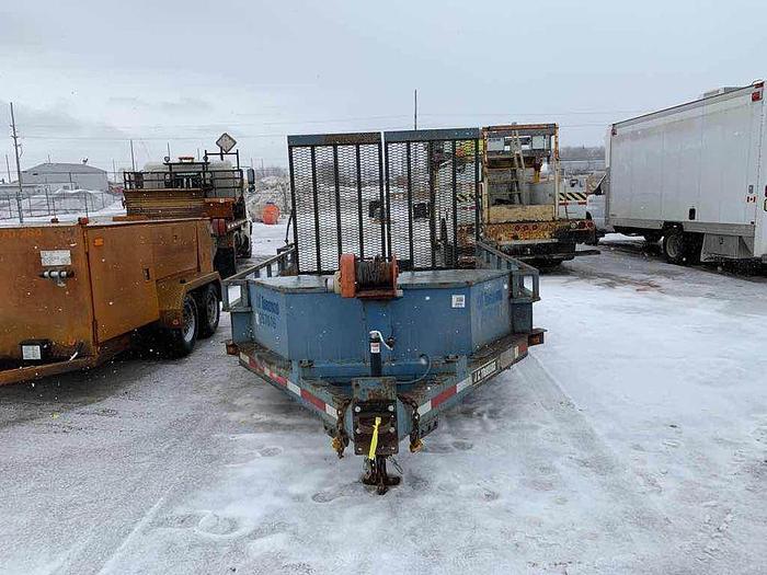 Used 2002 JC TRAILER 14X7 EQUIPMENT FLOAT