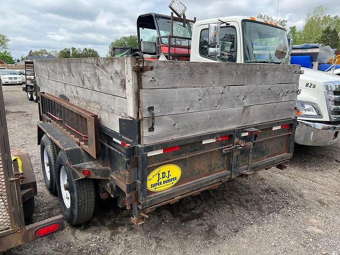 Used 2008 JNJ DUMP TRAILER 6 foot by 12 foot heavy duty $6,750