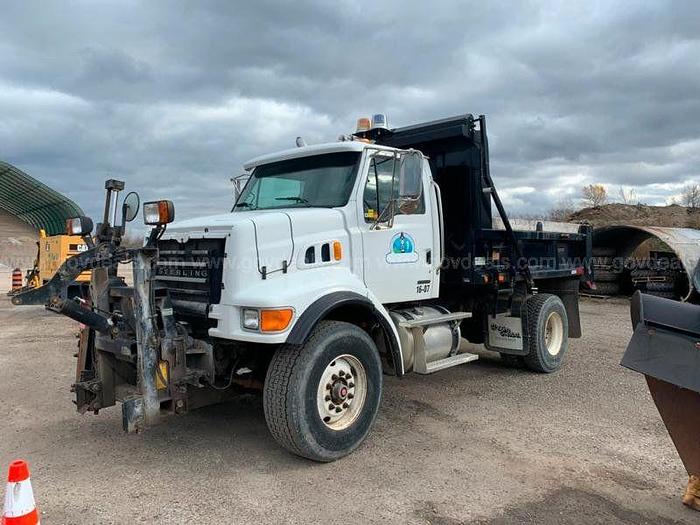 Used 2007 Sterling L7500 Plow Truck, 11 Foot Box, Automatic Trans