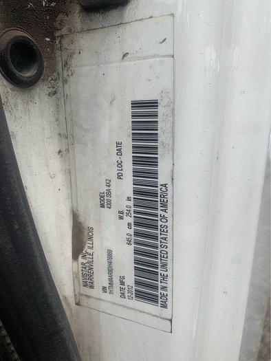 Used 2013 International 4300 SERIES air br cab and chassis