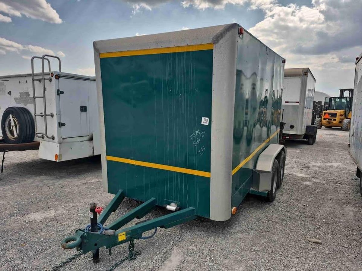 Used 1997 OTC Enclosed Trailer tandem axle