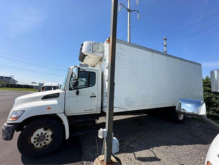 Used 2012 Hino 338 20' Reefer, Diesel