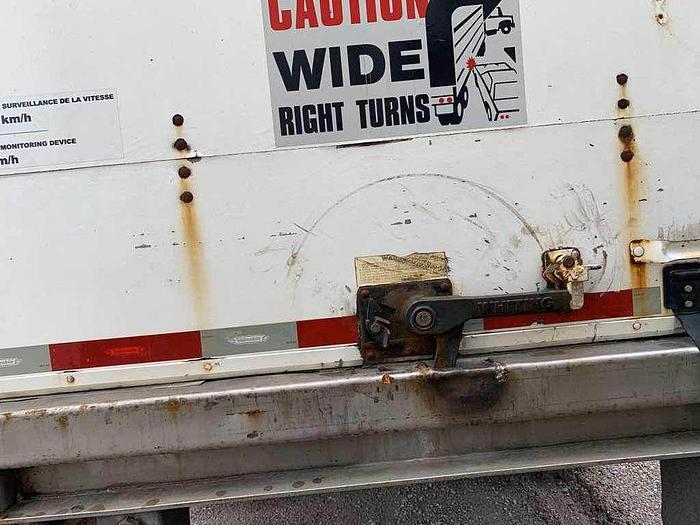 Used 2007 Trailmobile Utility 53 foot Dry van tandem rear roll up