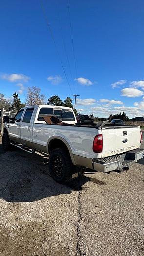 Used 2010 Ford F350 Super Duty 4 x 4 pick up truck with 6.4-liter Pow