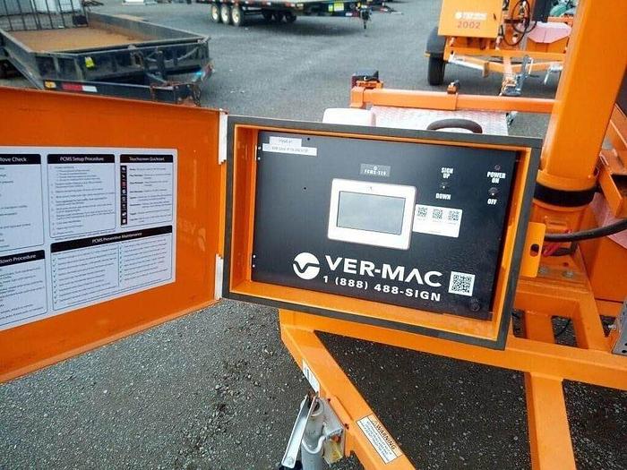 Used 2019 VER-MAC PCMS-320 digital sign trailer as new $12,995