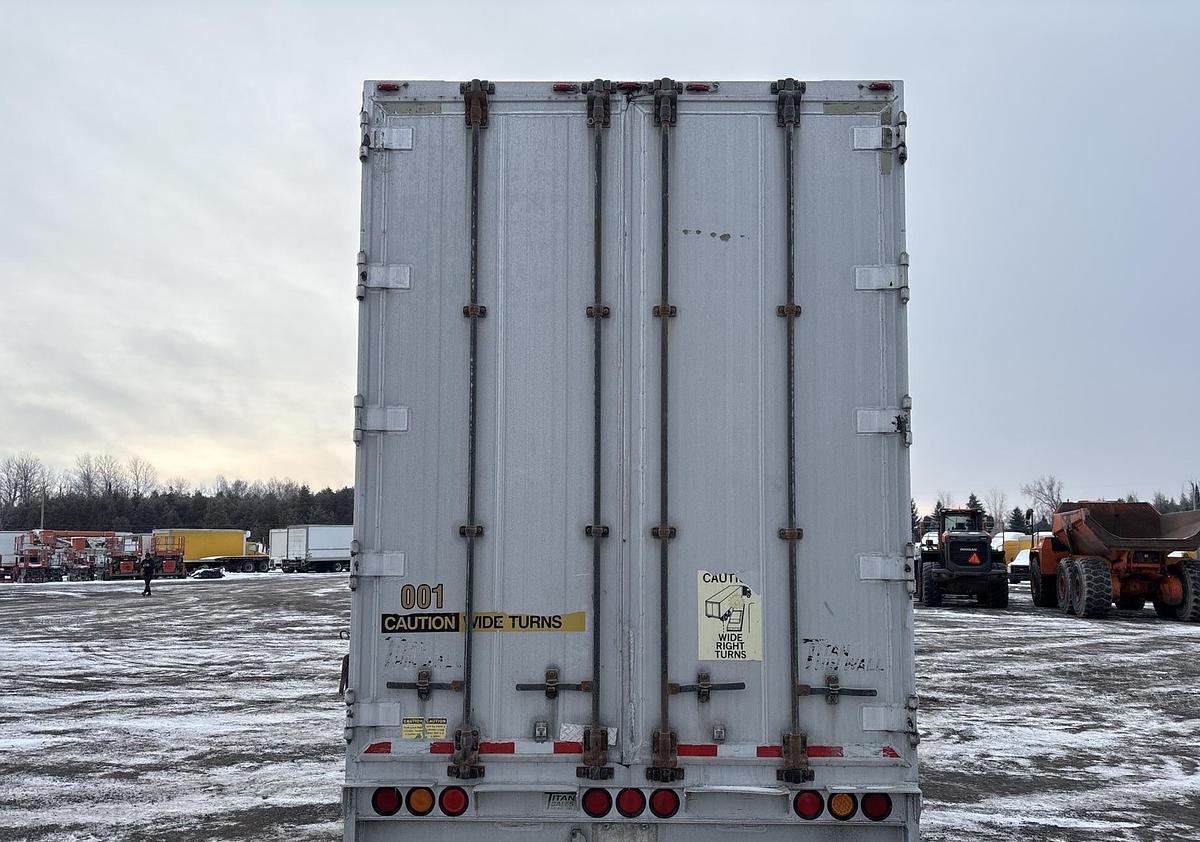 Used 2000 Titan 53 ft x 102 in T/A Moving Floor Open-Top Chip Trailer