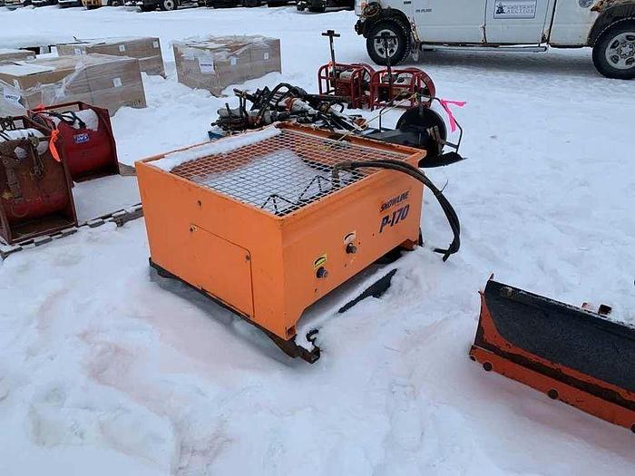Used 2016 SNOWLINE P170 HYDRAULIC SANDER. $1995. hydraulic powered